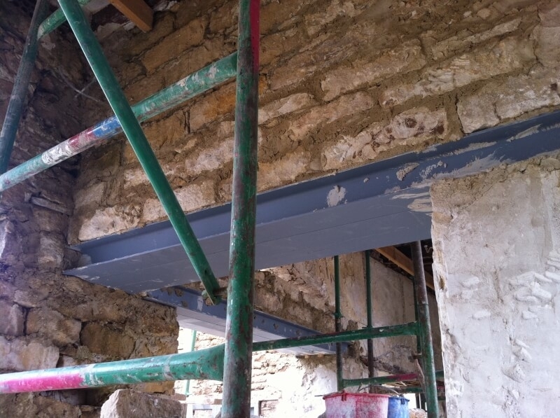 Construction work July 2011