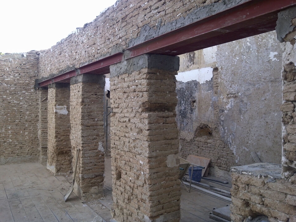 Construction process Sept 2011