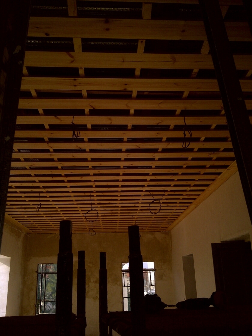 Construction process March 2012